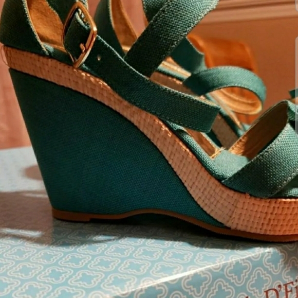 VITTORIO D' FIRENZE Wedges Sandals 6 - Picture 5 of 11